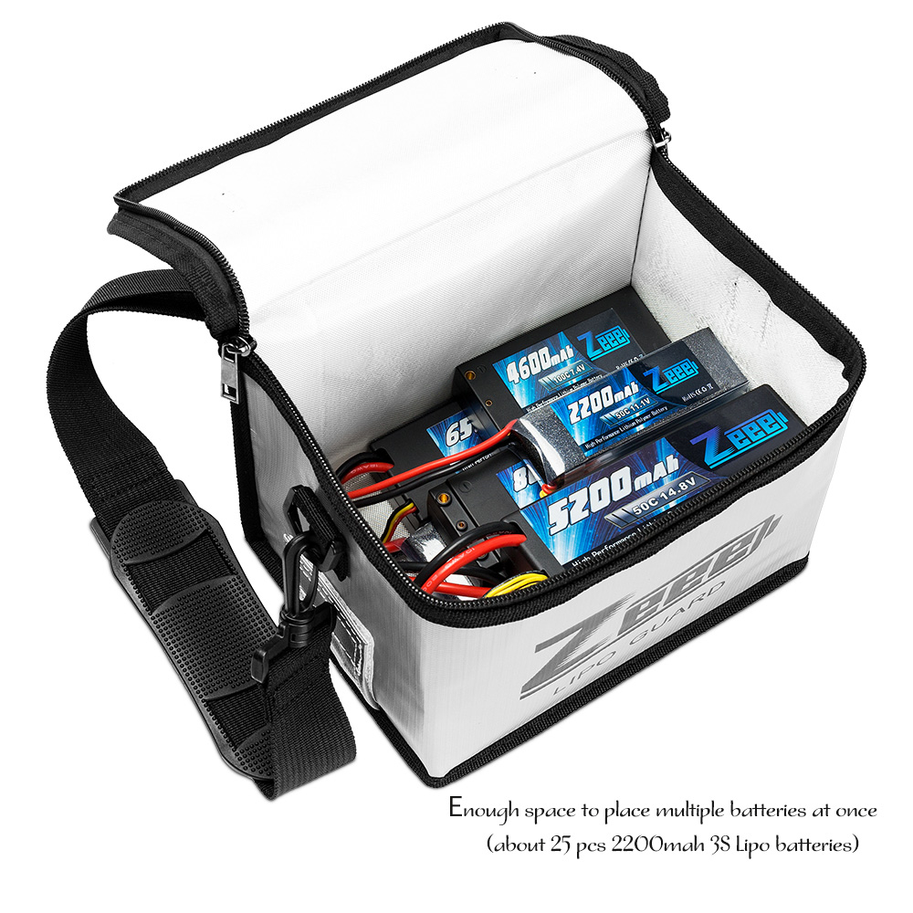 Zeee Lipo Batteria Safe Bag 21 - Fpv Drone Bag recensione e prezzo