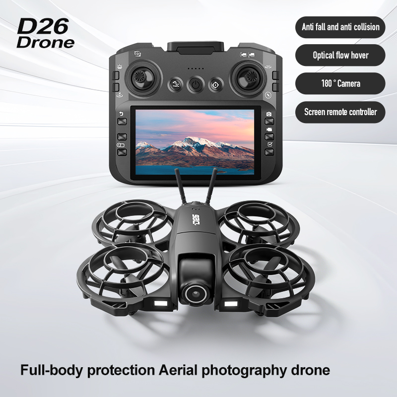 Drone D26 4K HD Aereo 180° °   - Fpv Drone Charger recensione e prezzo