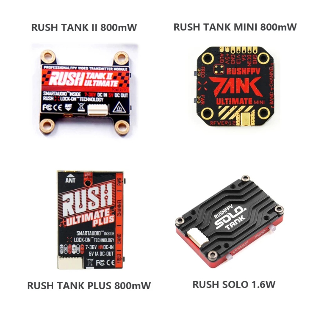 RUSH TANK Ultimate II/Mini/PLU - Fpv Drone Vtx recensione e prezzo