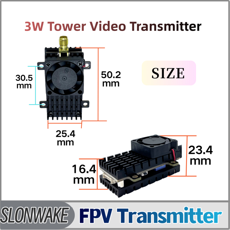 SLONWAKE 5.8G 3000mW Simulazio - Fpv Drone Vtx recensione e prezzo